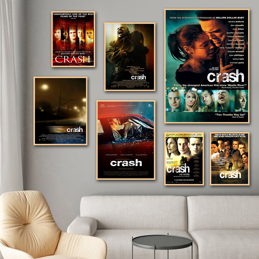 Home Cinema The Drama - Crash Crime Драма Фильм Художественный Печать