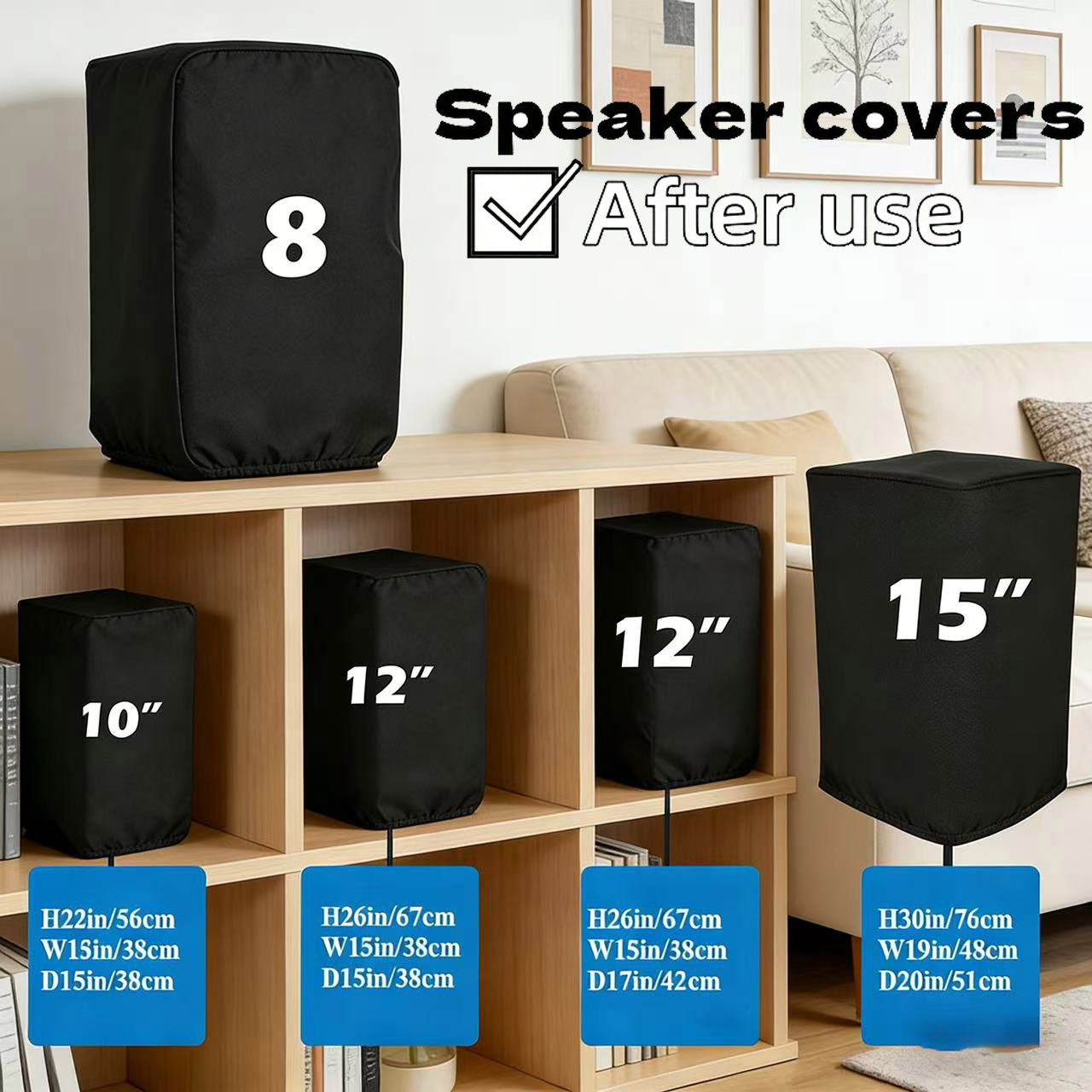 Прочные черные чехлы для колон – обзор и цена Home Cinema Speaker System