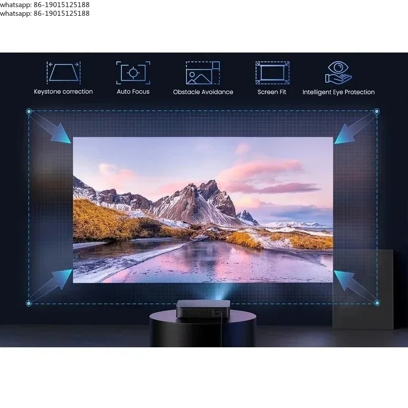 Портативный лазерный проектор  – обзор и цена Home Cinema Laser Projector