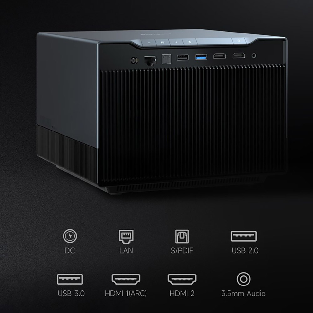 Проектор F6 4K Max 8K 4 светод – обзор и цена Home Cinema Laser Projector