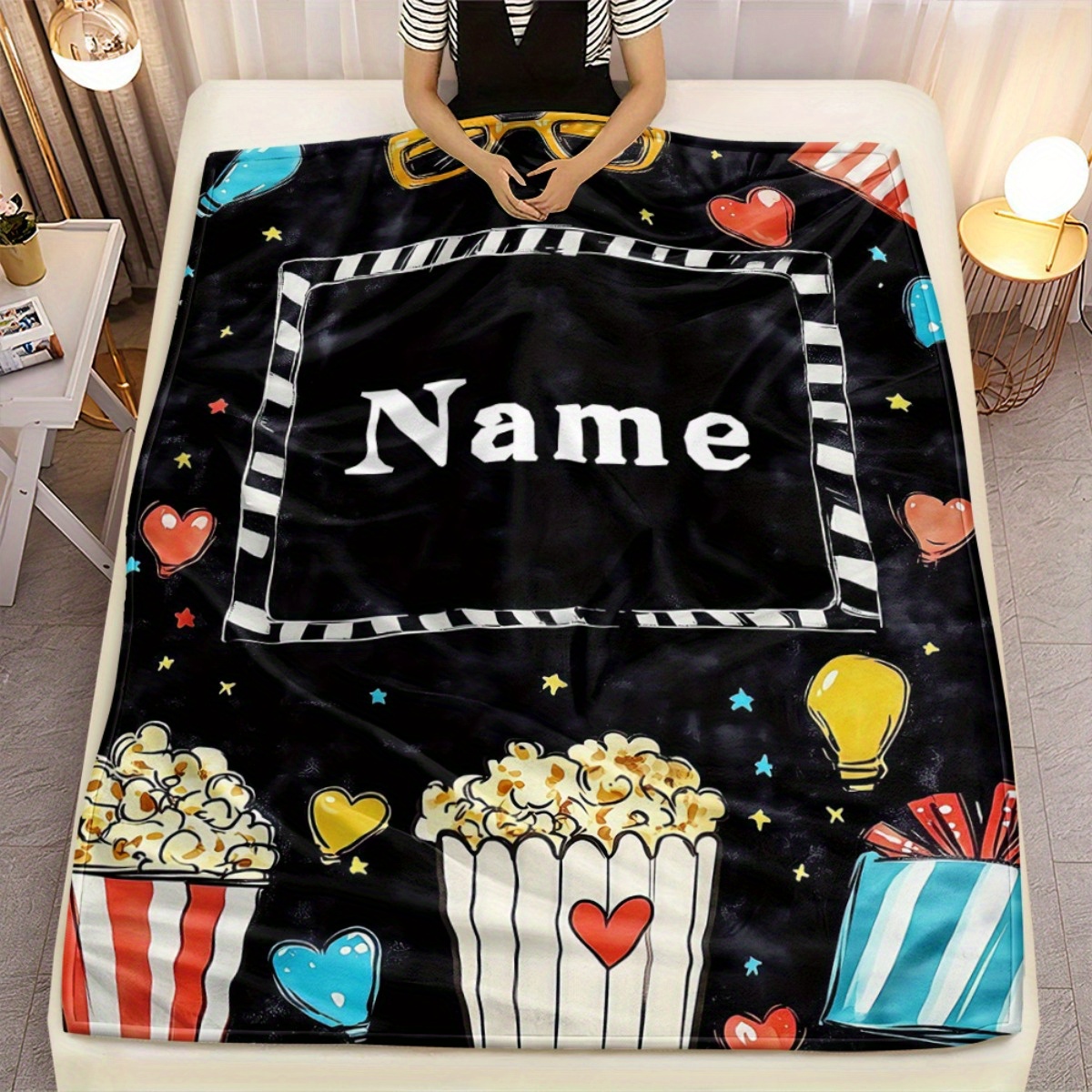 Персонализированный плед для к – обзор и цена Home Cinema Night